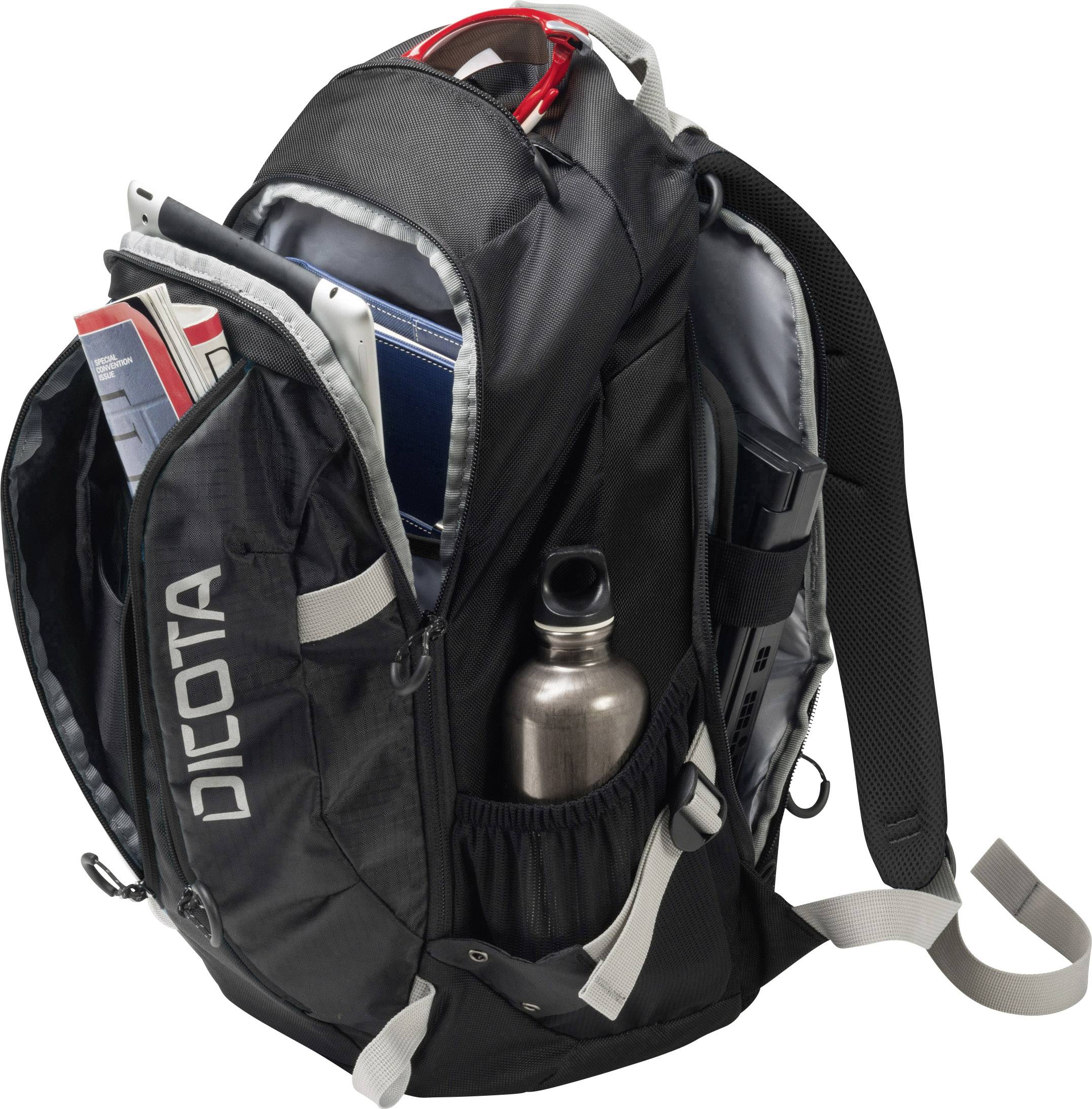 Dicota Datorryggsäck Tasche / Notebook / BacPac ACTIVE / Ru Passar max.: 39,6 cm (15,6") Svart
