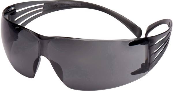 3M SecureFit SF202AF Skyddsglasögon inkl. anti-fogskydd Svart