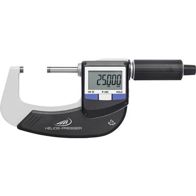 HELIOS PREISSER 1866413 Mikrometer med digital display 25 - 50 mm Avläsning: 0.001 mm
