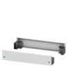 Siemens 8MF1080-2CR 8MF10802CR Sockel (B x H) 800 mm x 100 mm Stål Ljusgrå 1 st