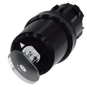 Siemens 3SU10005PC010AA0 3SU1000-5PC01-0AA0 Nyckelbrytare 1 x 45 ° IP66, IP67, IP69/IP69K 1 st Piece