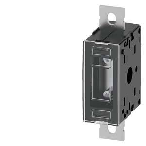 En enskild, svart vippströmbrytare med rektangulär metallram, monterbar i en väggplatta, för elektrisk styrning.