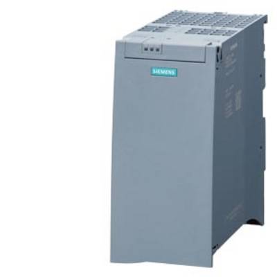 En grå Siemens-styrenhet med ventilationsspår och Siemens-logotypen fram, mot en vit bakgrund.