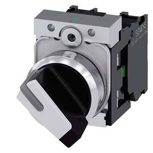 Siemens 3SU11502BF601MA0 3SU1150-2BF60-1MA0 Spakbrytare Switchpositioner 2 1 x 90 ° IP67/IP69 1 st Piece-0