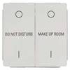 Siemens Inomhus strömställare 2x Vit 5TD2863 1 st