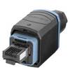 Siemens 6GK1901-1BB20-6AA0 Kontakt 6GK19011BB206AA0 Push-Pull-Låsning Antal poler (RJ) 4 1 st