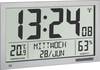TFA Dostmann 60.4517.54 DCF Väggklocka 36.8 cm x 23 cm x 2.9 cm Silver Stor display