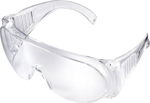TOOLCRAFT  TO-5343204 Skyddsglasögon  Klar EN 166 DIN 166