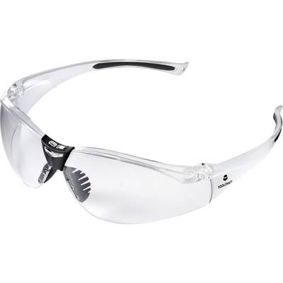 TOOLCRAFT TO-5343207 Skyddsglasögon Svart, Klar EN 166 DIN 166