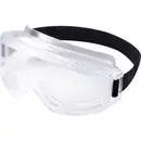 TOOLCRAFT TO-5343216 Heltäckande skyddsglasögon inkl. huvudhållare Klar EN 166 DIN 166