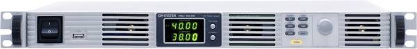 GW Instek PSU 600-2.6 19" Laboratorieaggregat, justerbar  600 V (max.) 2.6 A (max.) 1560 W LAN, RS232, USB, RS485 programmerbar, slimmad design Antal utgångar 1 x