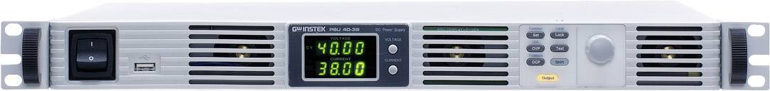 En vit elektronisk apparat med digitala displayer, knappar och ventilationshål. Displayen visar '4000' och '3800'.