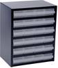 raaco 250/24-1 Smådelsmagasin (L x B x H) 255 x 357 x 435 mm Antal fack: 24 rörlig underavdelning Innehåll 1 st