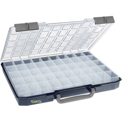 raaco CarryLite 55 5x10-50 Sortimentlåda (B x H x D) 413 x 57 x 330 mm Antal fack: 50 Innehåll 1 st