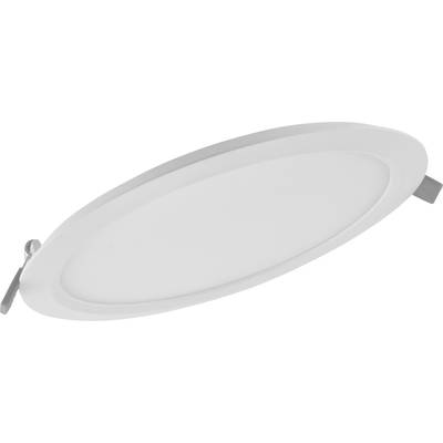 LEDVANCE 4058075079090 DOWNLIGHT SLIM ROUND (EU) LED-inbyggnadsbelysning LED LED fast installerad 18 W Vit