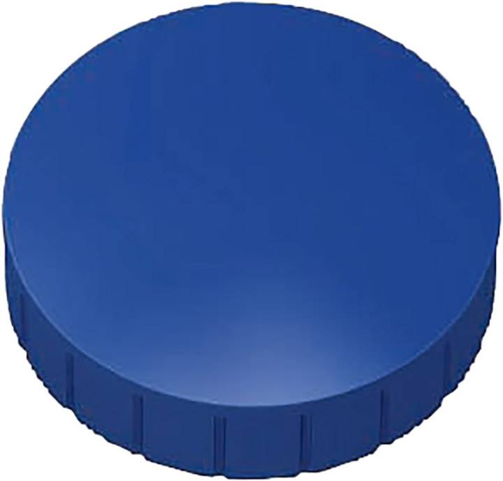 Maul Magnet MAULsolid (Ø x H) 38 mm x 15.5 mm rund Blå 10 st 6163935