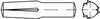 TOOLCRAFT TO-5437785 Styrpinne, konisk spår 2 mm Stål 250 st