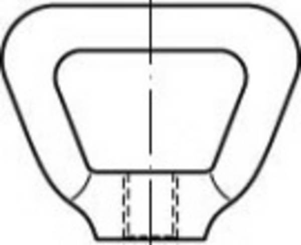 TOOLCRAFT  TO-5454792 Korgmuttrar M6     80704 Mässing  10 st