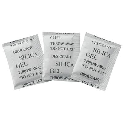 Torkmedelspåsar 5 g (L x B x H) 58 x 47 x 3 mm Transparent Silikagel 10 st