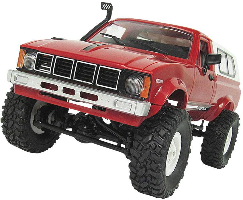 Amewi Offroad-Truck Röd Borst motor 1:16 RC modellbil Elektrisk SUV Fyrhjulsdrift (4WD) Byggsats