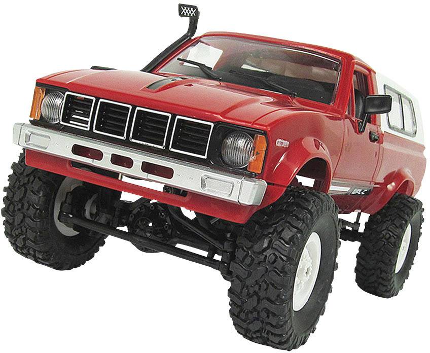 Amewi Offroad-Truck Röd Borst motor 1:16 RC modellbil Elektrisk SUV Fyrhjulsdrift (4WD) RtR