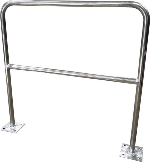 VISO BAR420INOXFIX Säkerhetsräcke i stål med bottenplatta (Ø x H) 40 mm x 1000 mm