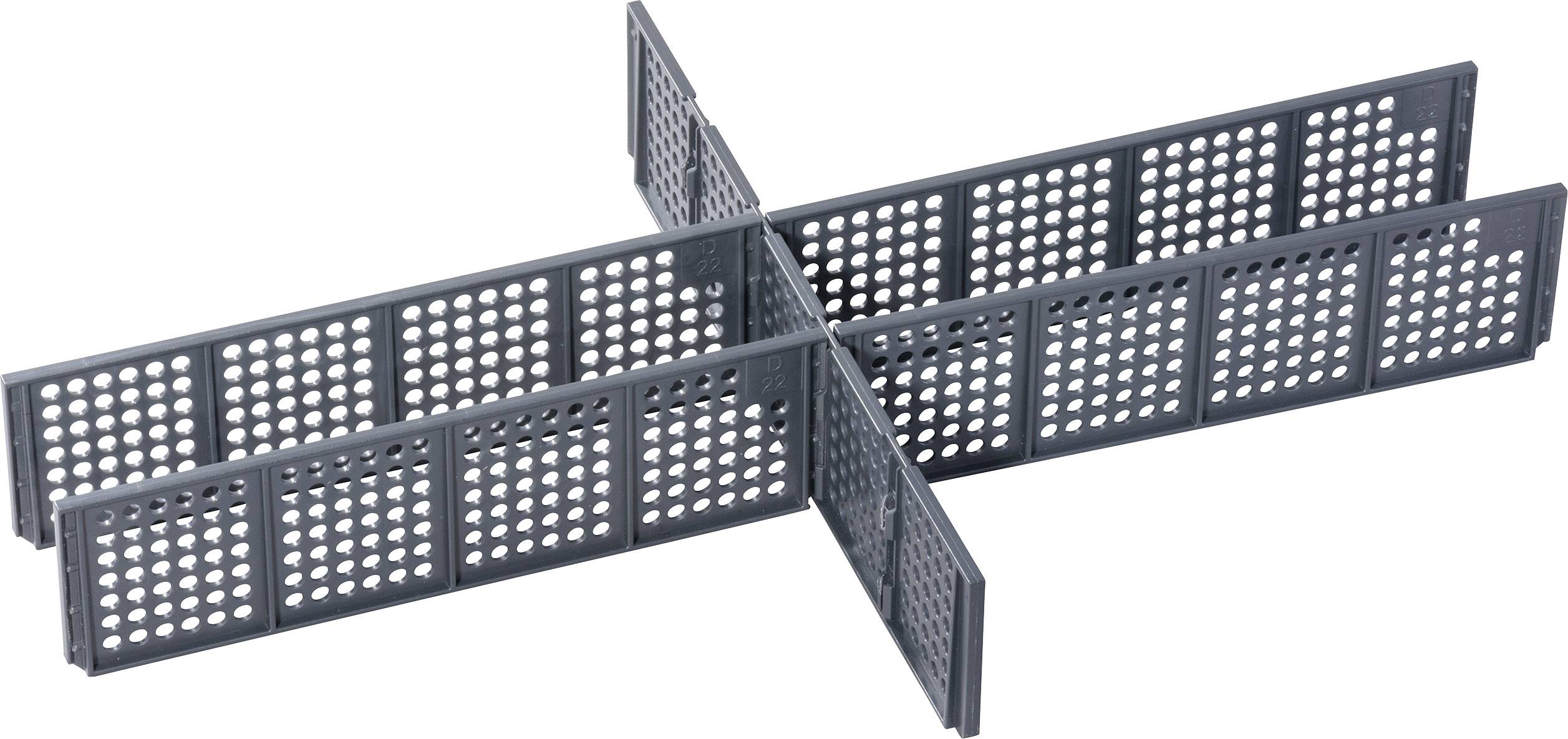Allit 457940 ProServe Divider Set 1 Väskinsats (L x B x H) 360 x 150 x 20 mm