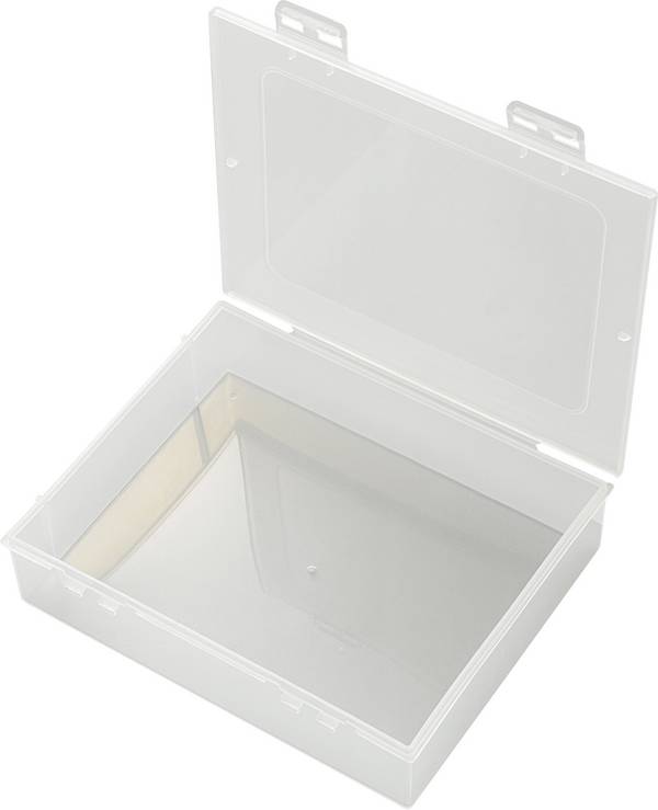 TRU COMPONENTS E-112 Låda (L x B x H) 191 x 157 x 47 mm Antal fack: 1 fast underavdelning Innehåll 1 st