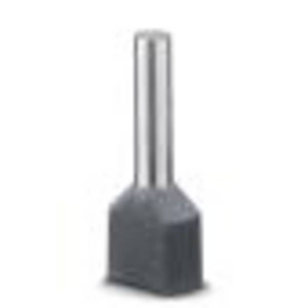 Phoenix Contact 3240669 Dubbla ändhylsor 2.5 mm² Delisolerad Grå 100 st