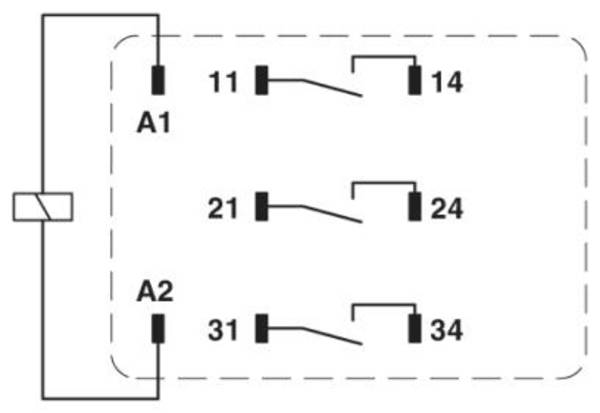 Phoenix Contact REL-PR3-120AC/3X1 industrirelä 1 st