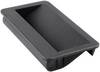 Mentor 3233.2003 Skalhandtag Svart (L x B x H) 110 x 56.3 x 18 mm 1 st