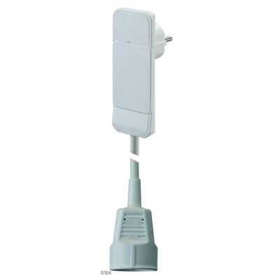 Bachmann 933.011 Ström Förlängningskabel 16 A Vit 3.00 m H05VV-F 3G 1,5 mm²