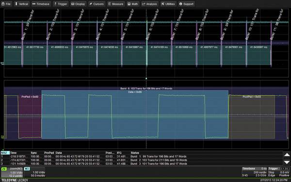 Teledyne LeCroy HDO4K-MDIOBUS D HDO4K-MDIOBUS D  Program  1 st