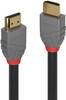 LINDY HDMI Anslutningskabel HDMI-A-kontakt, HDMI-A-kontakt 5.00 m Svart 36965 4K UHD HDMI-kabel