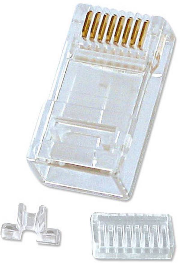 LINDY RJ45 Nätverk Adapter CAT 6   Transparent