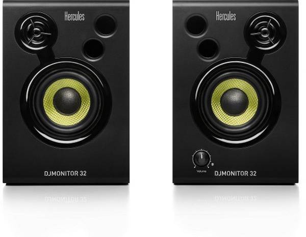 Hercules DJMonitor 32 Monitorhögtalare Aktiv 7.6 cm 3 tum 30 W 1 par