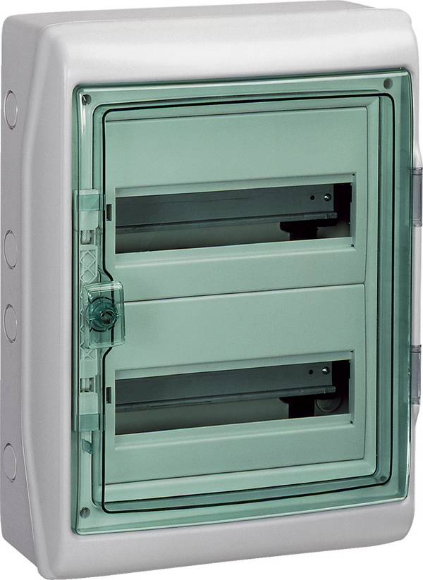 Schneider Electric 13434 13434 Normkapsling Ytmontering Moduler totalt = 36 Antal serier = 2 Innehåll 1 st