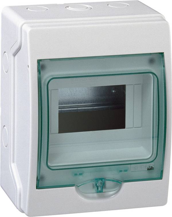 Schneider Electric 13442 13442 Normkapsling Ytmontering Moduler totalt = 6 Antal serier = 1 Innehåll 1 st