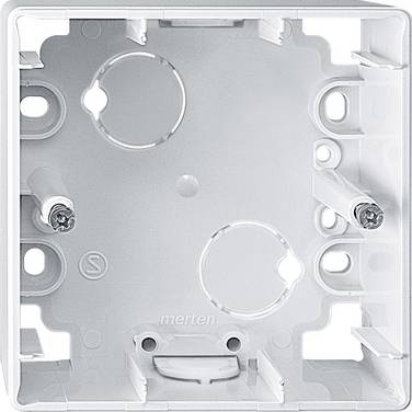 Merten 519119 Avgreningsbox (L x B x H) 42 x 80 x 80 mm Polarvit IP20 1 st