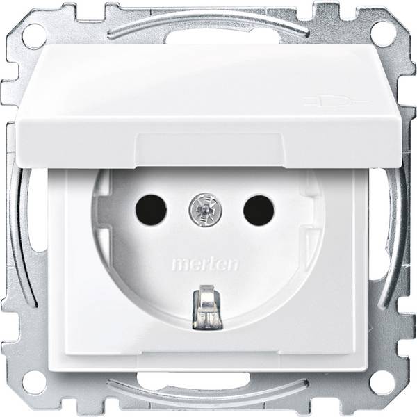 Merten   Kontaktskydd System M Polarvit MEG2310-0319 1 st