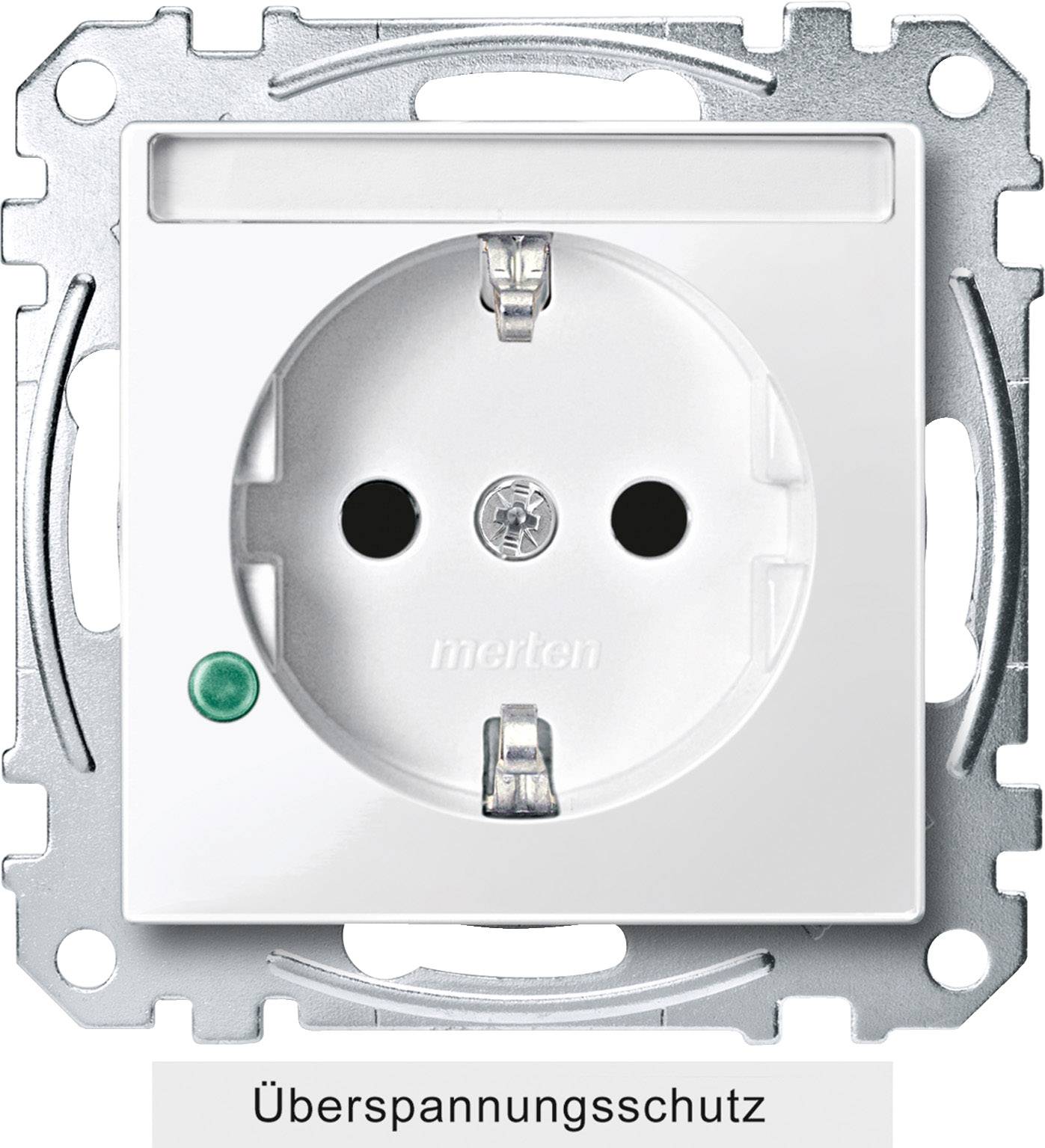 Merten Insats Kontaktskydd System M Polarvit MEG2305-0319 1 st