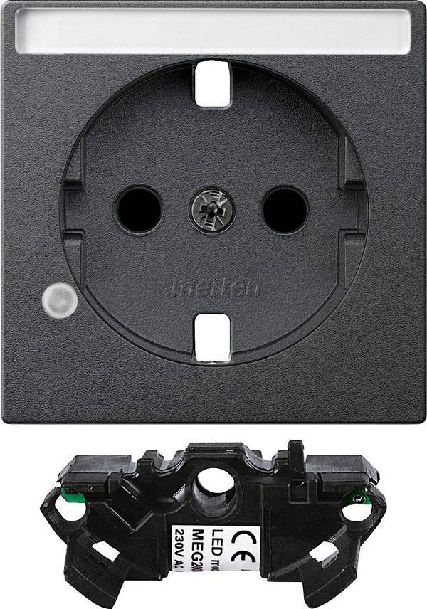 Merten Tillbehör LED-glimlampa System M Vit MEG2333-0414 1 st