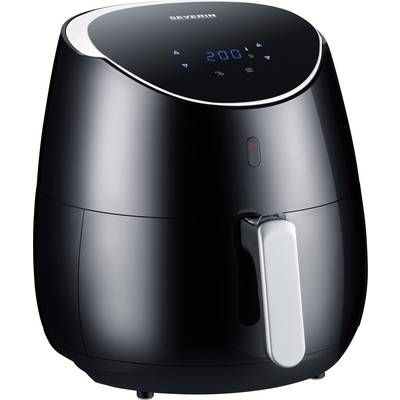 Severin FR 2445 Varmluftsfritös 5 l 2000 W Timerfunktion Svart