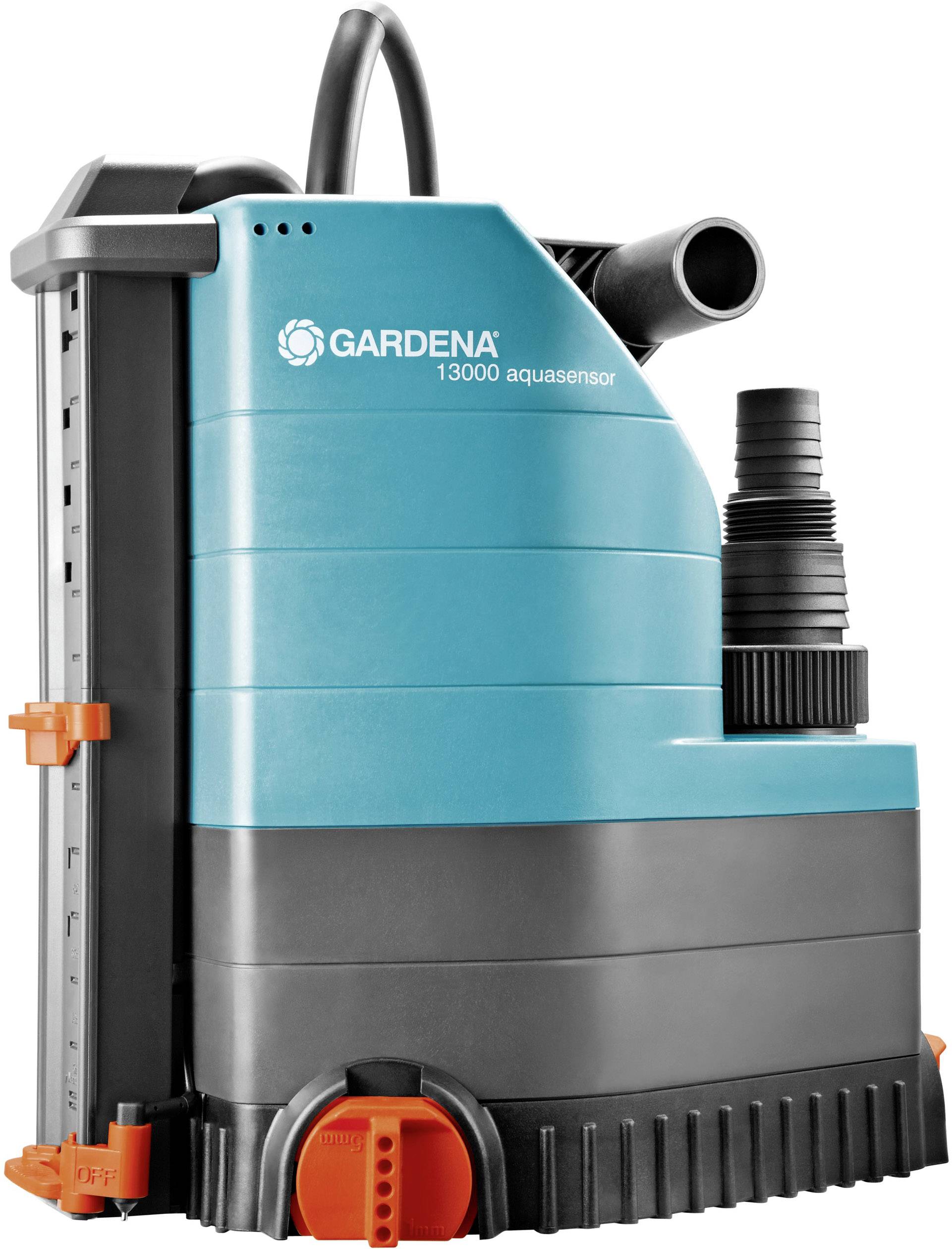 GARDENA 13000 aquasensor 0178561 Klarvattenpump dränkbar 13000 l/h 8 m