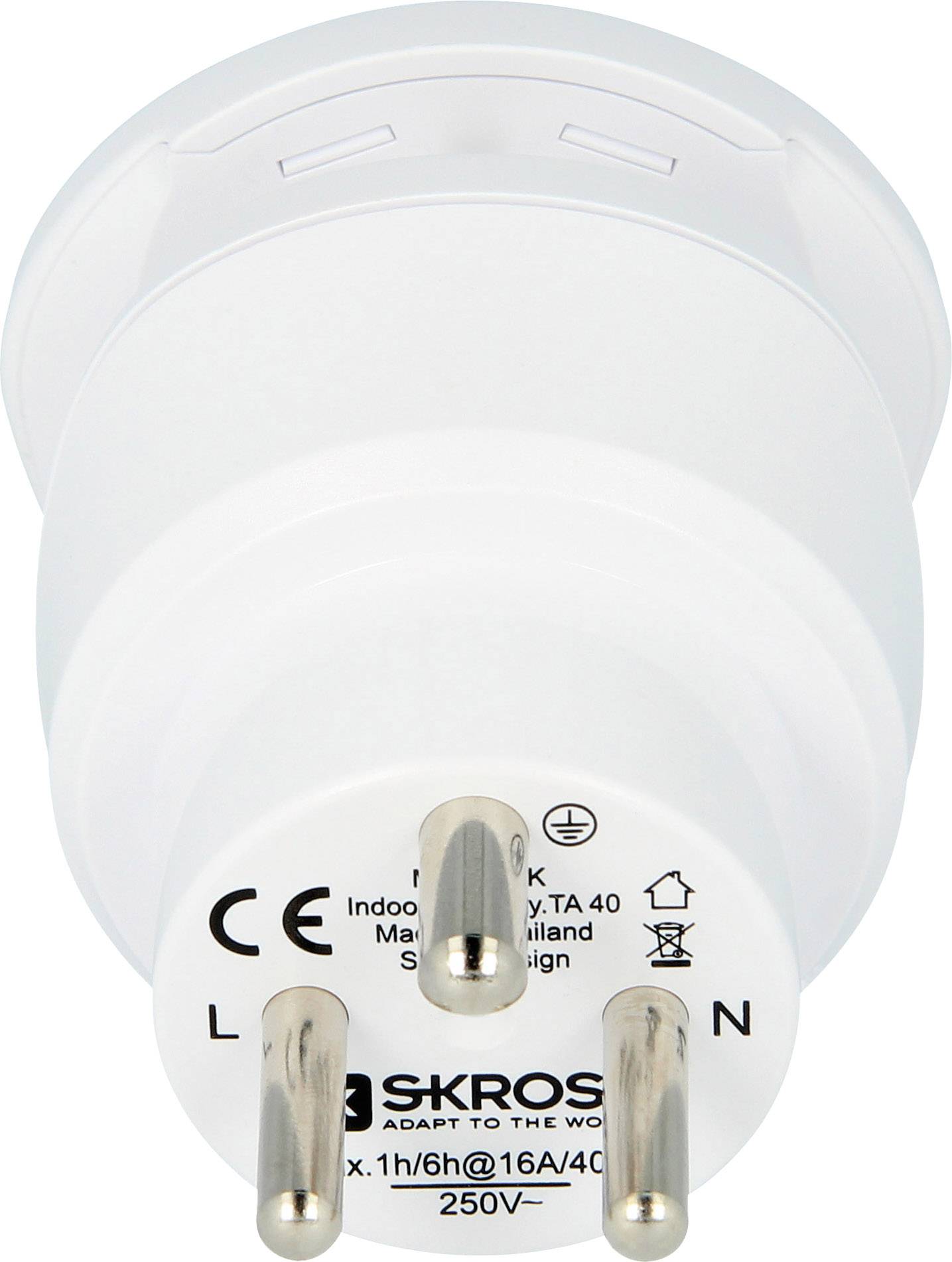 Skross 1.500214-E Reseadapter CO W to DEN-2