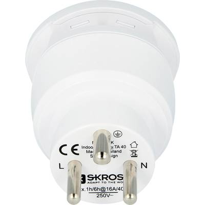Skross 1.500214-E Reseadapter CO W to DEN-2