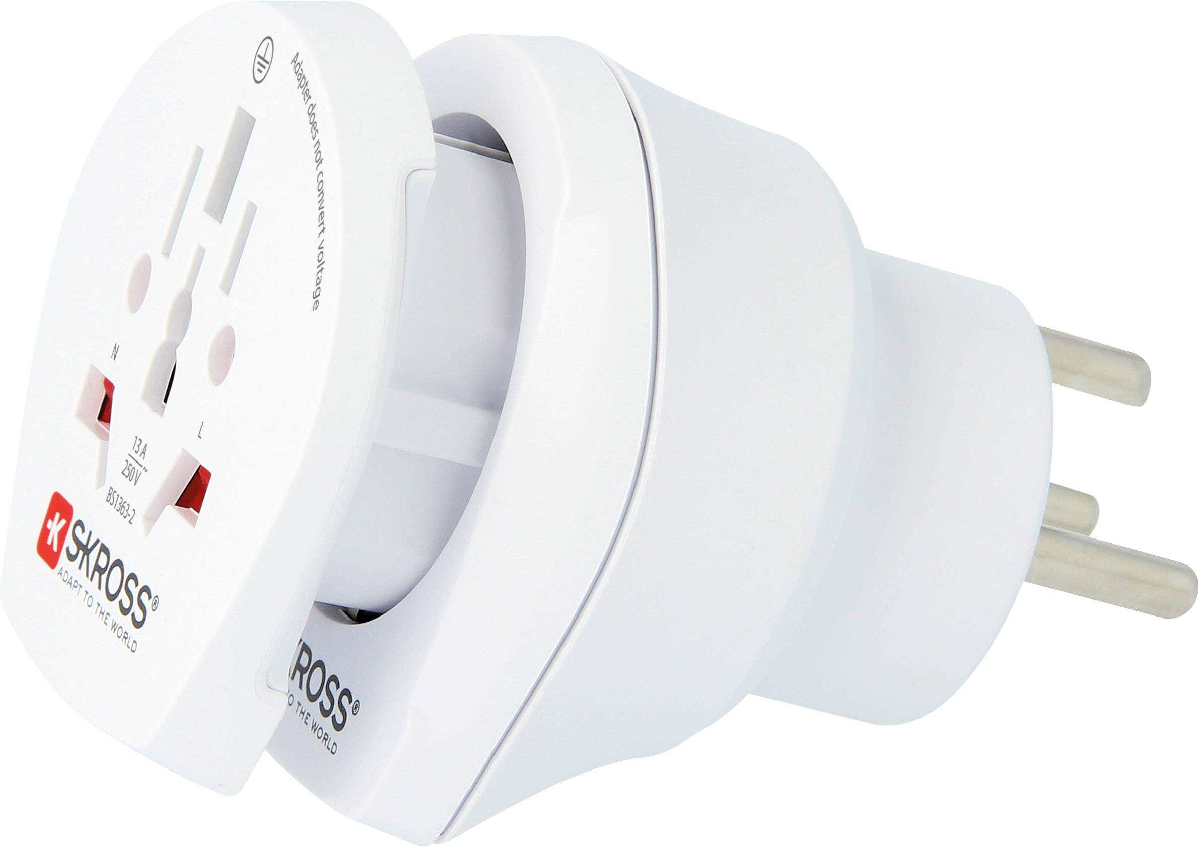 Skross 1.500214-E Reseadapter CO W to DEN-4