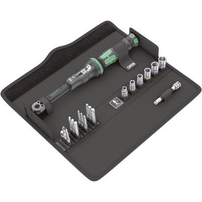 Wera Click-Torque A 6 Set 1 05130110001 Momentnyckel Med spärrhandtag 1/4" (6.3 mm) 2.5 - 25 Nm