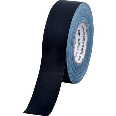 Scotch 9545NB50 Tygtejp Scotch® Svart (L x B) 50 m x 50 mm 1 st