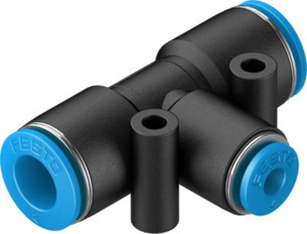 FESTO T-koppling 130613 QST-8-4    Rör-Ø: 4 mm, 8 mm   1 st